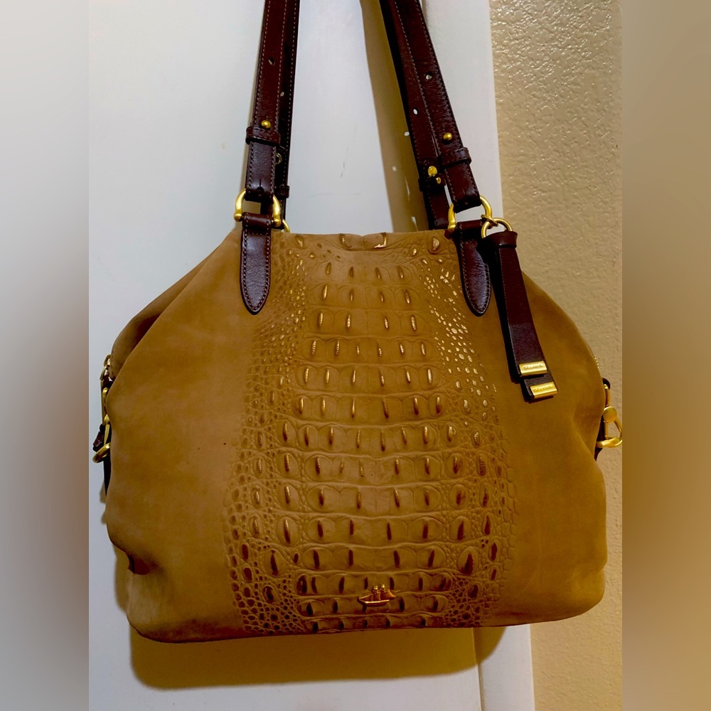 Brahmin Delaney Tote gold